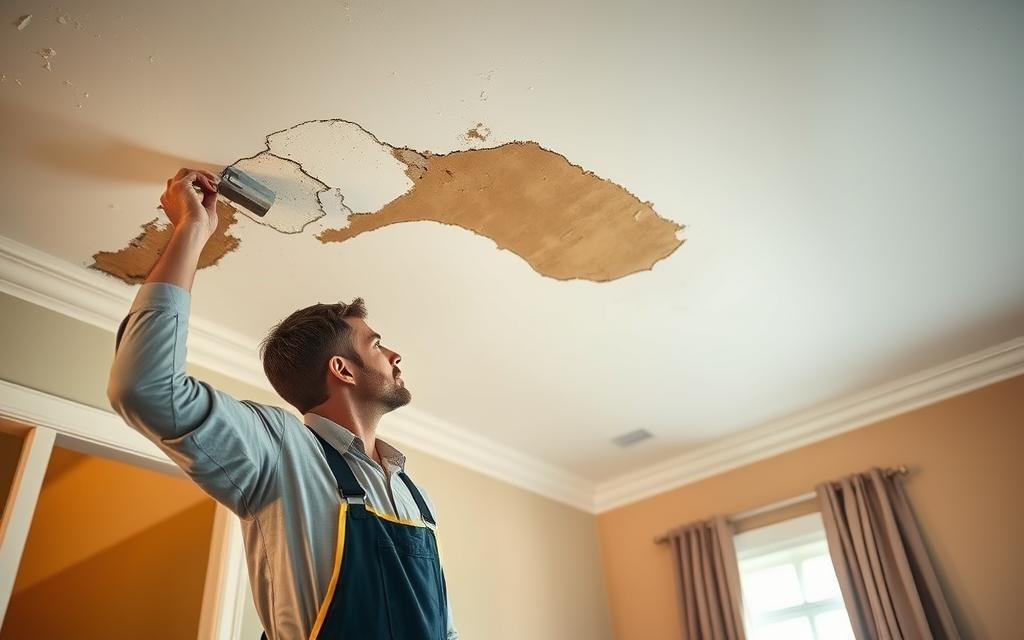 How to Fix Water Damaged Ceiling Effectively