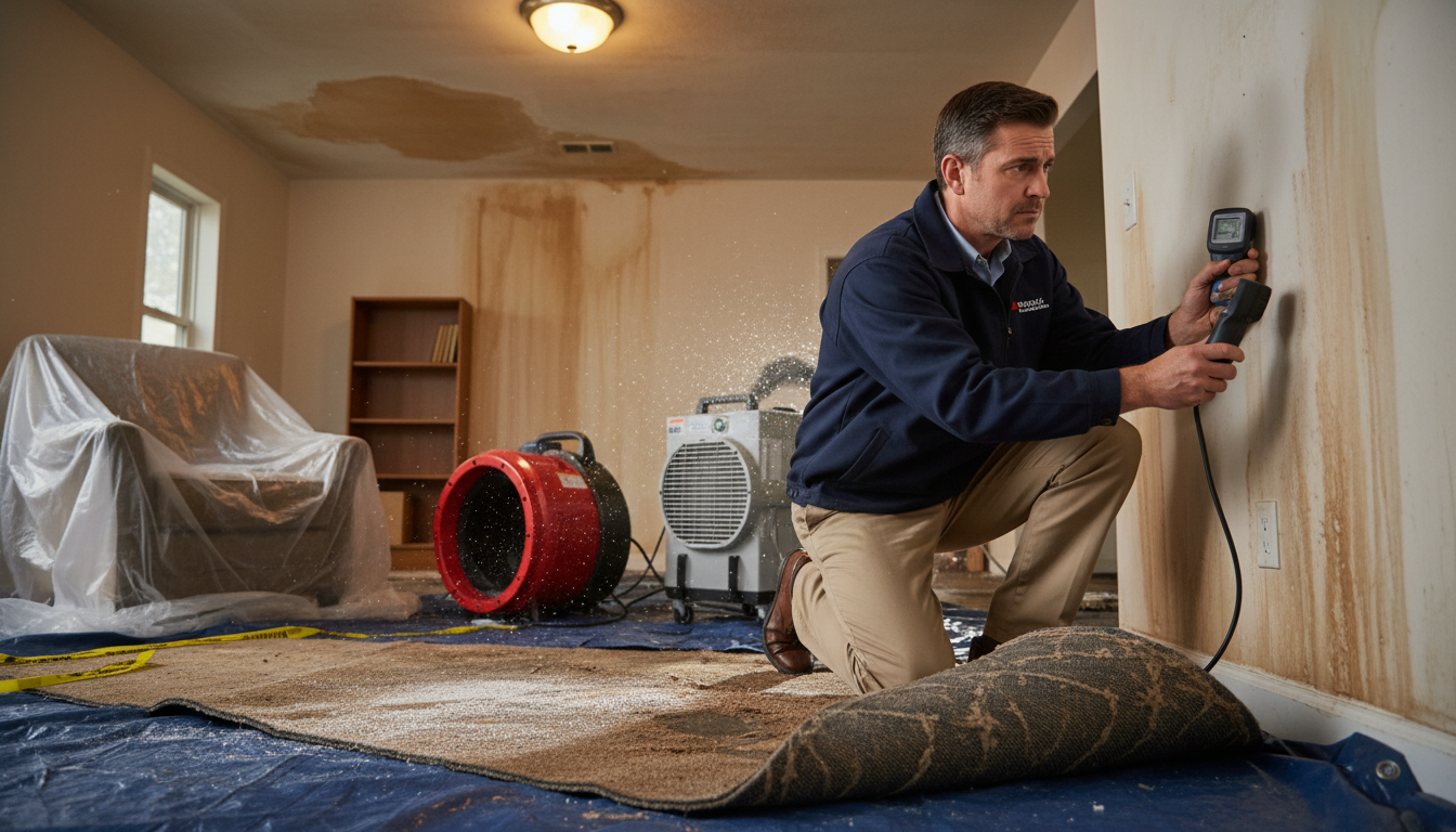 how much does water damage restoration cost per square foot