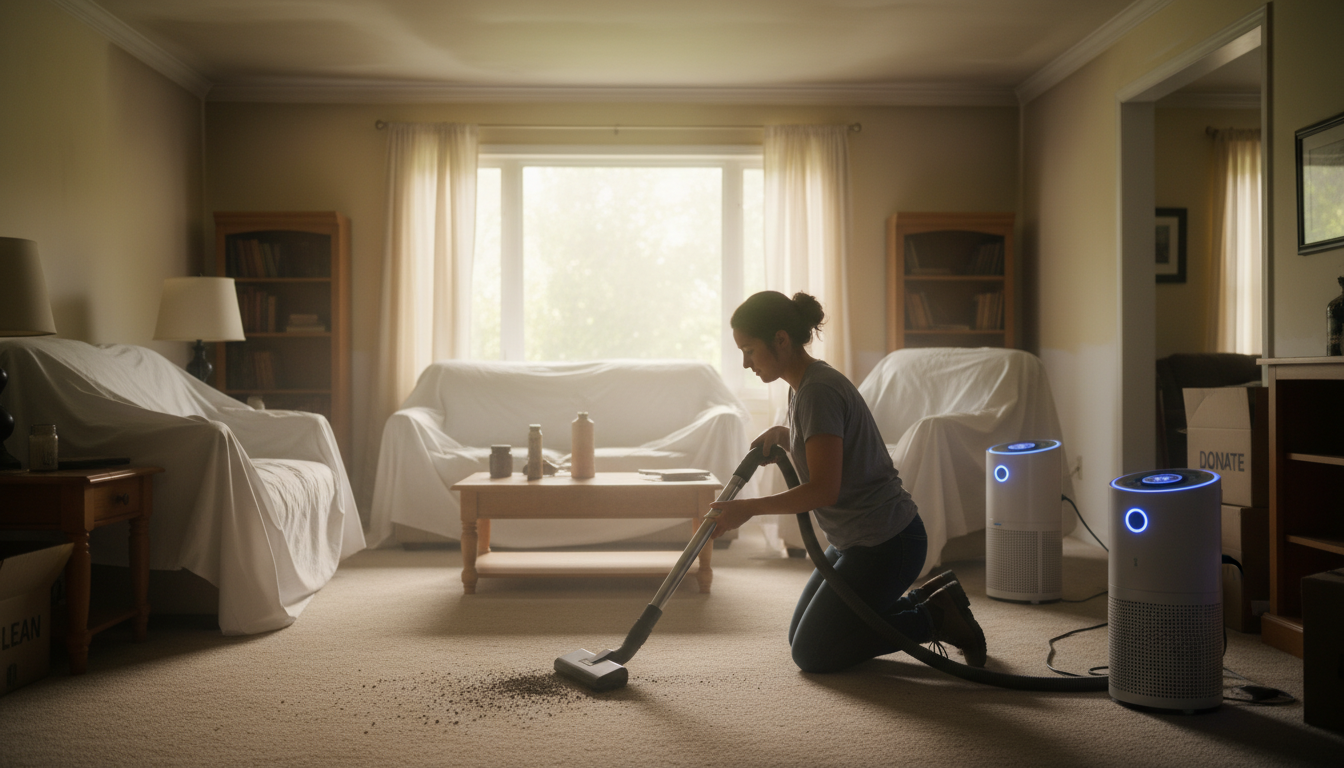 how to remove smoke smell from house after fire fast