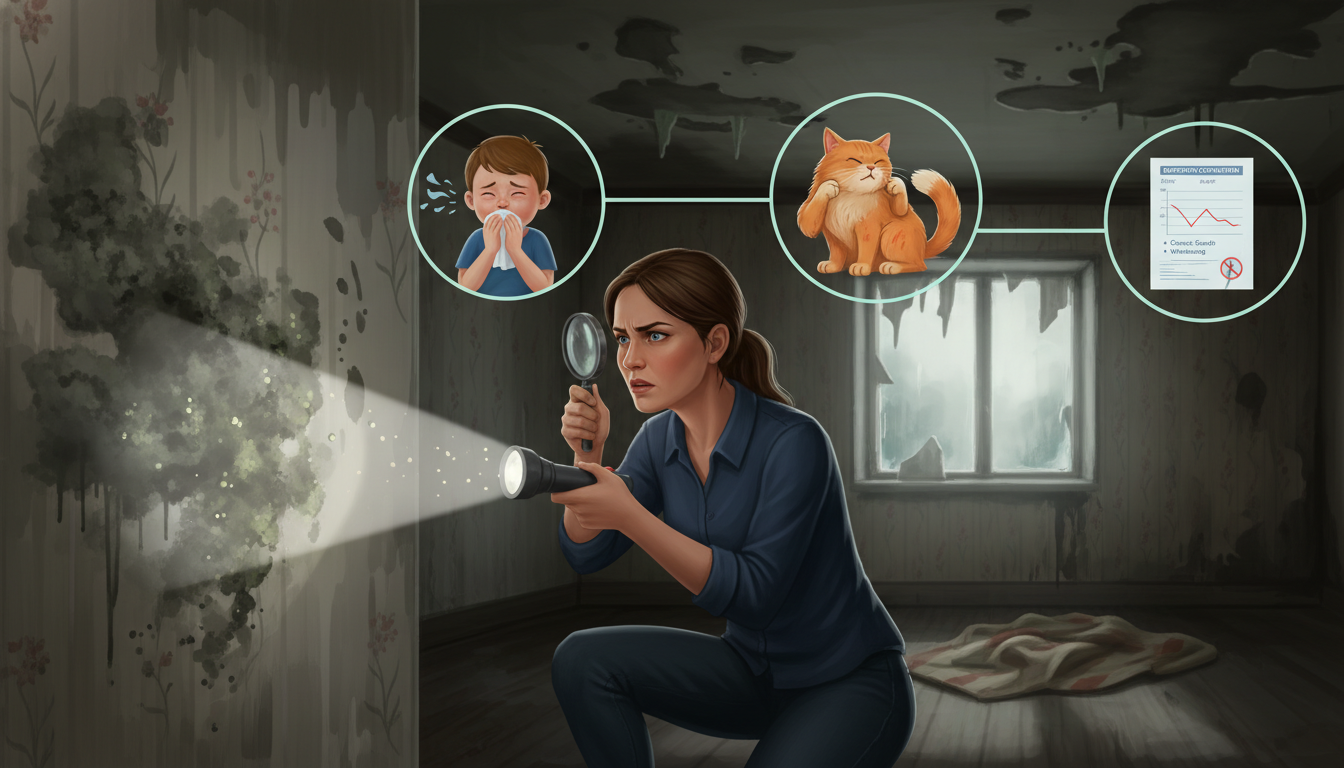 how to tell if mold is dangerous in your home signs and symptoms