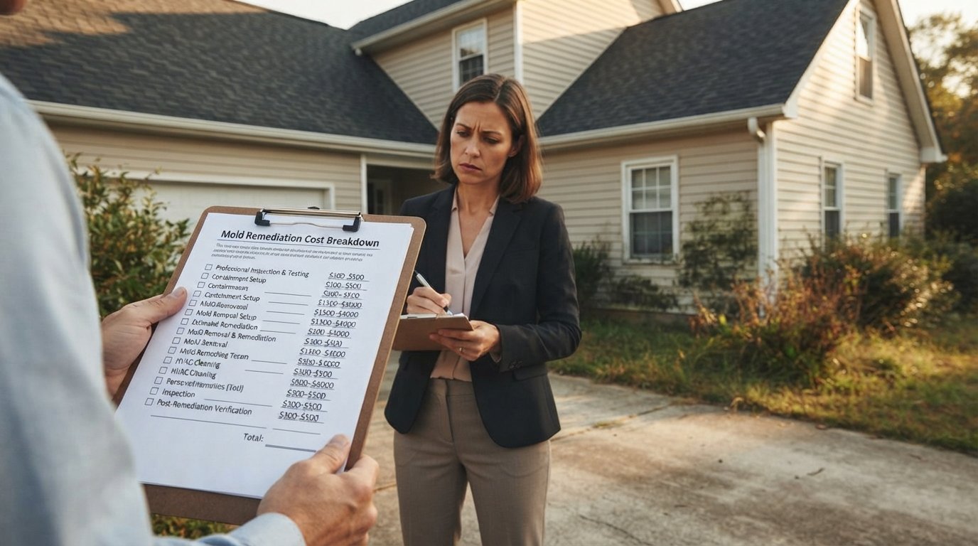 Mold remediation cost: What you may pay for your home