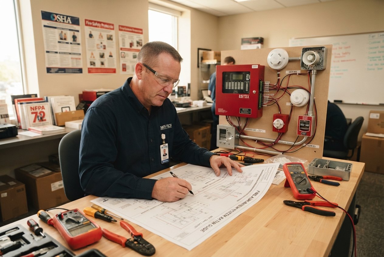 fire alarm installation