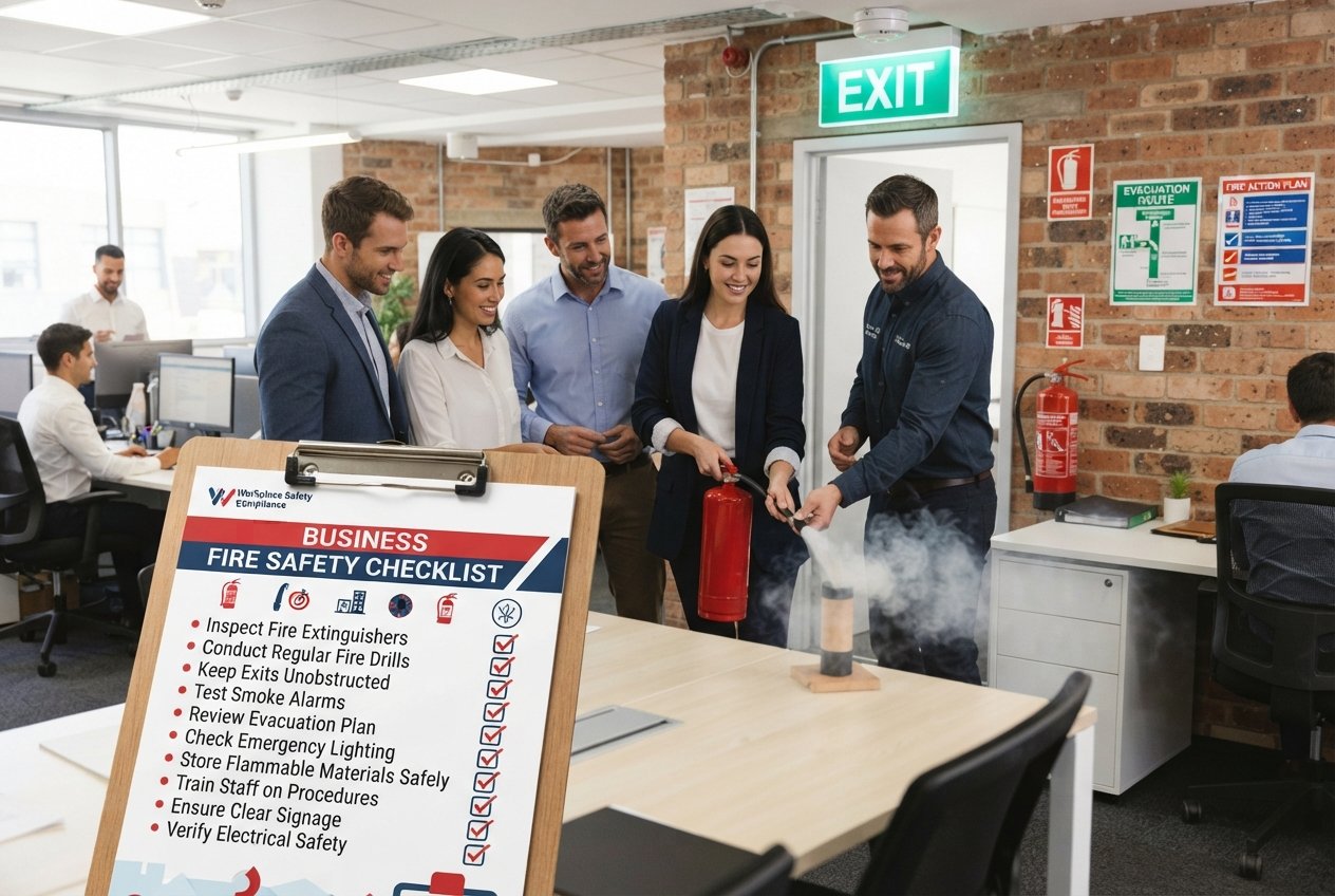 My workplace fire safety checklist for US businesses